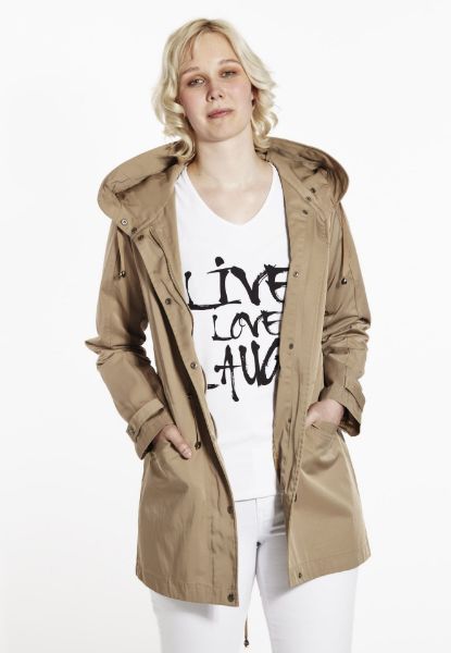 Zeige Details für City Parka mit Kapuze, camel Bild von City Parka mit Kapuze, camel