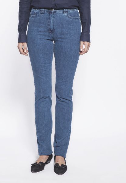 Zeige Details für CS-Ricci Jeans straight cut, mittelblau Bild von CS-Ricci Jeans straight cut, mittelblau