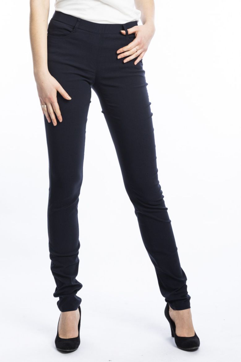 Picture of Tall Janna Slim Fit Trousers L38 Inches, dark blue