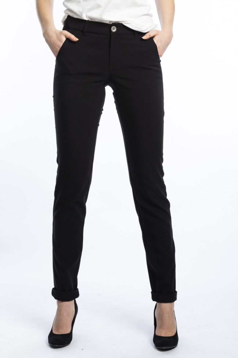Image de Pantalon d'affaires Berry style chino L38 inches, noir