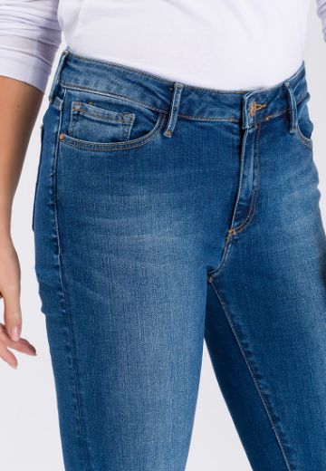 Image de Cross jean Alan skinny fit L36, mid blue