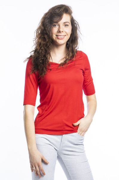 Agrandir l'image de T-Shirt Saya manches courtes, rouge Image de T-Shirt Saya manches courtes, rouge