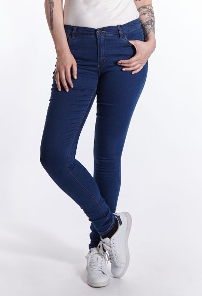 Agrandir l'image de Wonderjeans skinny L37 pouces, dark stone blue Image de Wonderjeans skinny L37 pouces, dark stone blue