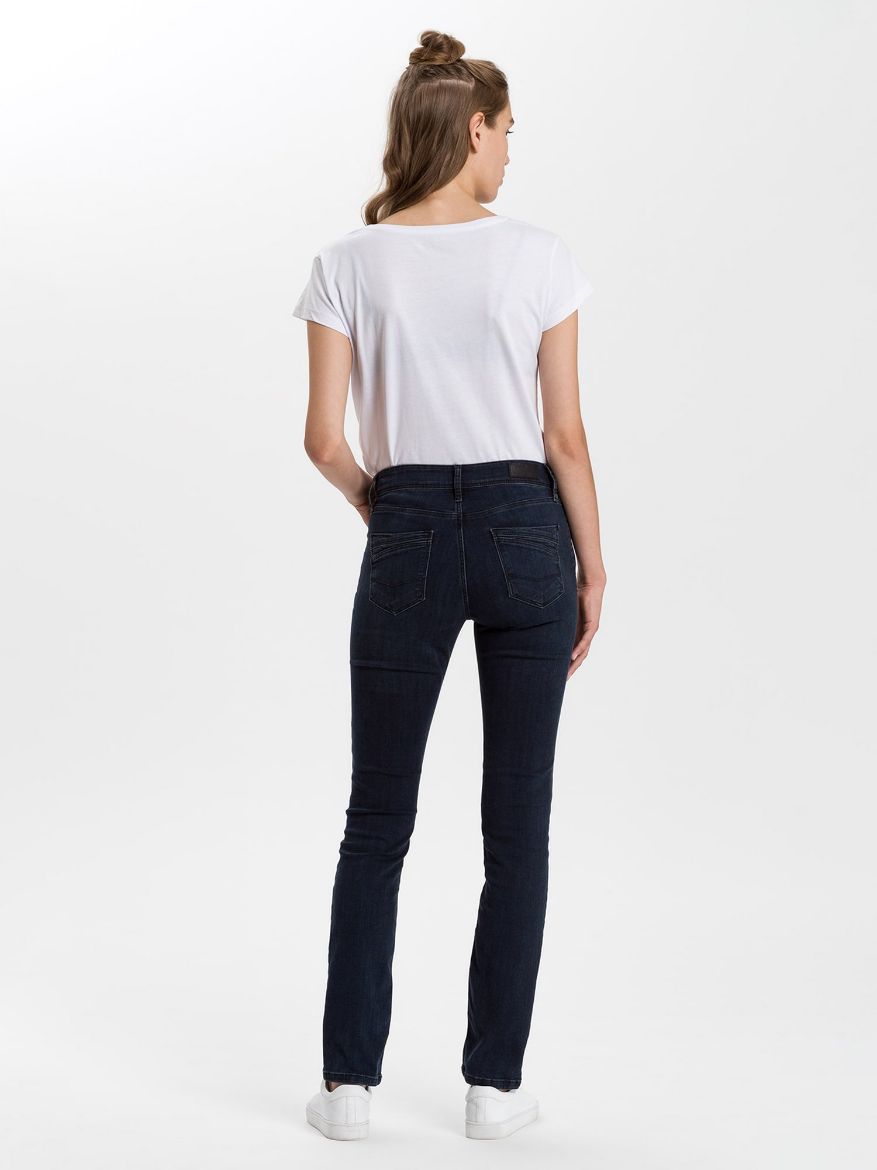 Bild von Tall Cross Jeans Anya Slim Fit L36 Inch, blue black