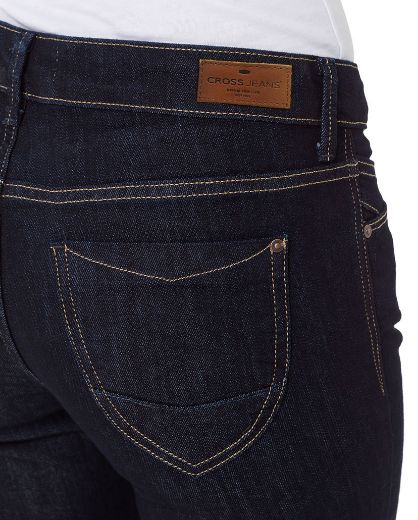 Bild von Cross Jeans Rose Straight Leg L36 Inch, dark blue rinsed