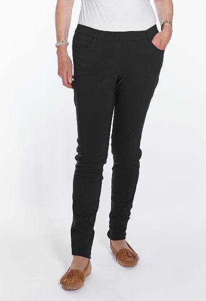 Agrandir l'image de Tall Petra pantalon à enfiler de bengalin L38 pouces, noir Image de Tall Petra pantalon à enfiler de bengalin L38 pouces, noir