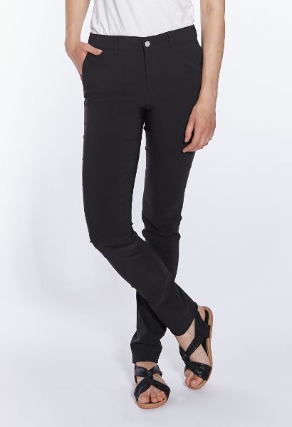 Agrandir l'image de Eva slim fit pantalons L38 pouces, noir Image de Eva slim fit pantalons L38 pouces, noir
