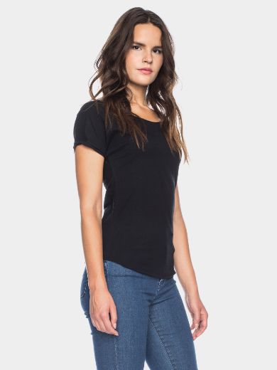 Image de Coton Organique T-Shirt Cleo, noir