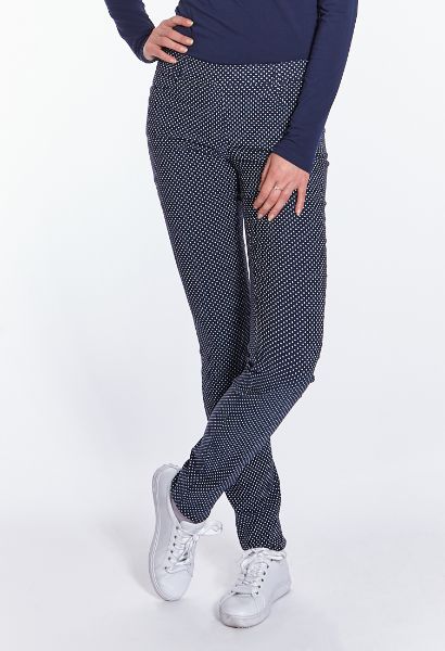 Agrandir l'image de Pamela Pantalon à Enfiler Ètroit L38 pouce, à pois Image de Pamela Pantalon à Enfiler Ètroit L38 pouce, à pois