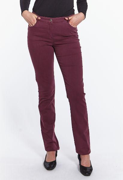 Agrandir l'image de CS-Ronja pantalon étroit en satin de coton L38 pouces Image de CS-Ronja pantalon étroit en satin de coton L38 pouces