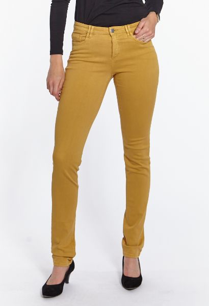 Zeige Details für Body Perfect Slim Fit Jeans L38 Inch, senfgelb Bild von Body Perfect Slim Fit Jeans L38 Inch, senfgelb