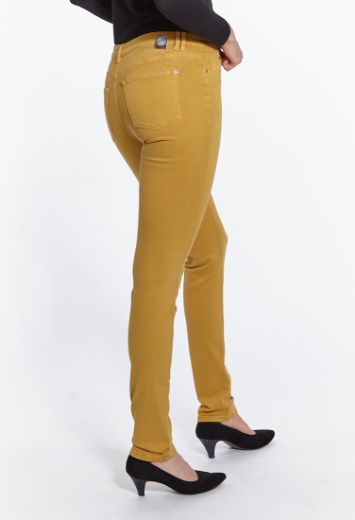 Picture of Body Perfect slim fit jeans L38 inches, mustard yellow