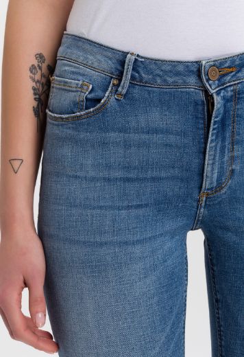Image de Cross jean Alan coupe skinny L34 & L36 pouces, bleu moyen utilisé