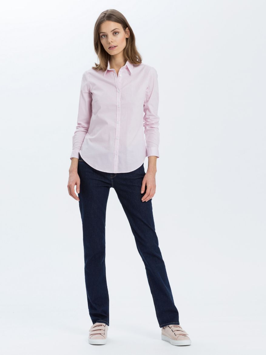 Picture of Cross jeans Rose straight leg L36 inches, clean dark blue
