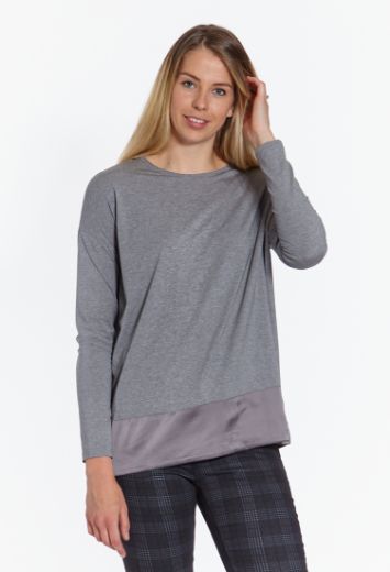 Picture of Casual oversized long sleeve top