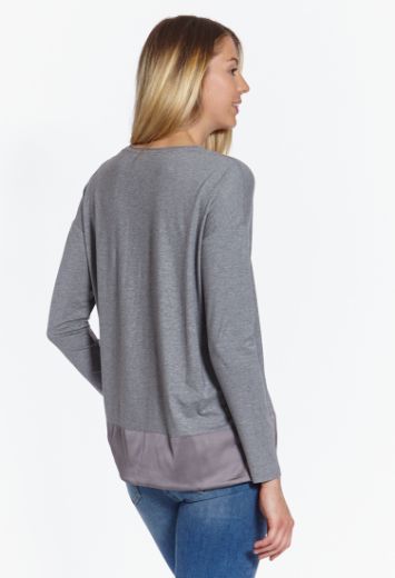 Picture of Casual oversized long sleeve top