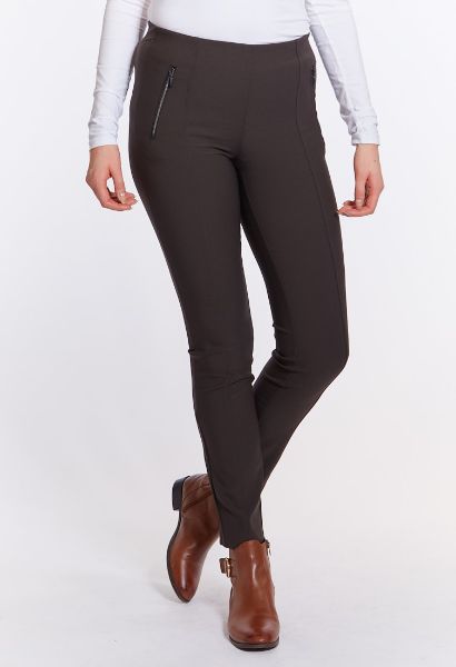 Zeige Details für Cropped Jacky Zip slim fit Schlupfhose Bild von Cropped Jacky Zip slim fit Schlupfhose