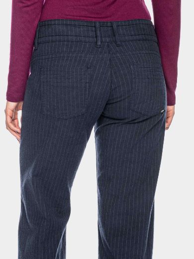 Picture of Tall Lilia Wide Pants L36 Inches, blue grey striped