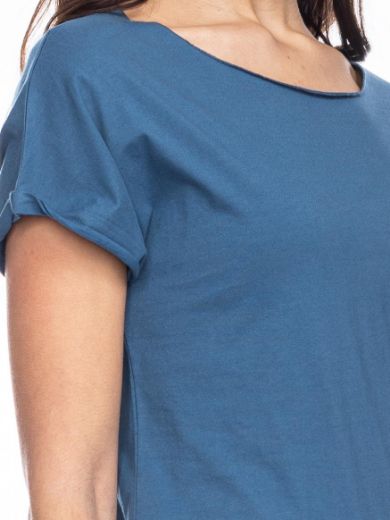 Picture of Organic Cotton T-Shirt Cleo, stellar blue