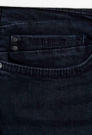 Picture of MAC Jeans Ben Loose Fit L36 Inches, black blue authentic washed