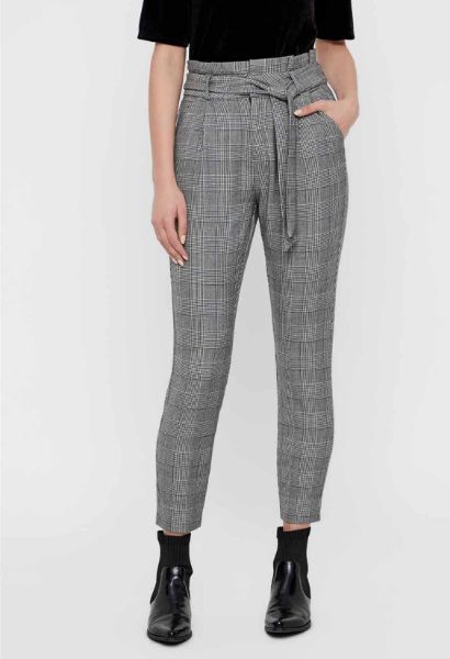 Zeige Details für Vero Moda Tall Eva Paperbag Hose kariert Bild von Vero Moda Tall Eva Paperbag Hose kariert
