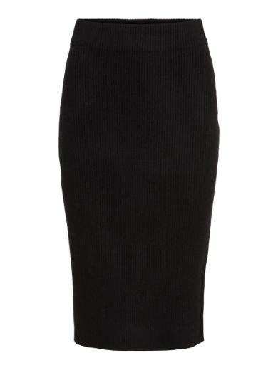 Picture of VILA Vero Moda Tall Ril Knit Skirt, black