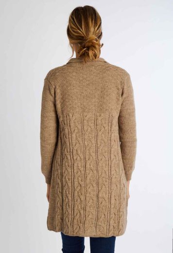 Image de Veste longue en tricot