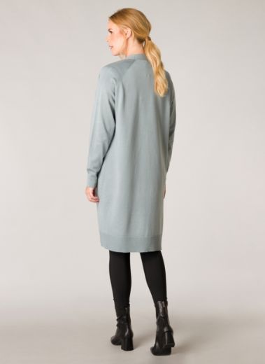 Picture of Open Fine Knit Coat, teal