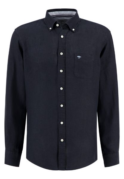 Show details for Linen Shirt Long Sleeve 72 cm, navy blue Picture of Linen Shirt Long Sleeve 72 cm, navy blue