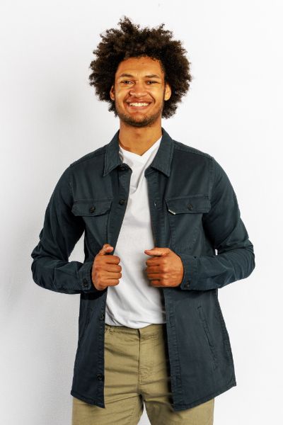 Show details for Vanc Long Overshirt Picture of Vanc Long Overshirt