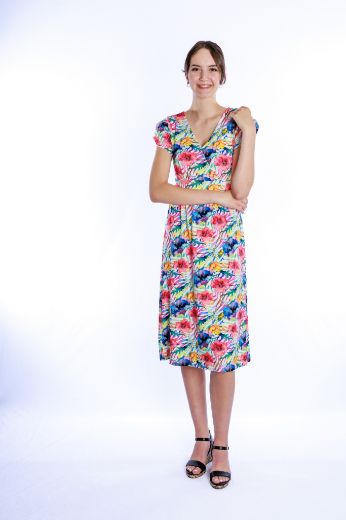 Picture of Midi Dress, flower print