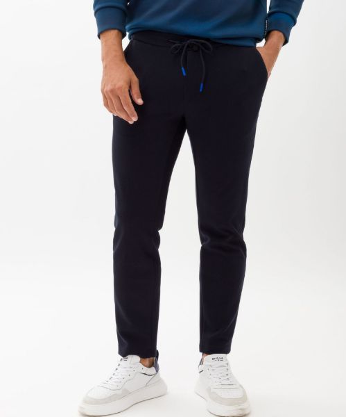 Show details for Tall Silvio Cropped Jogpants, midnight blue Picture of Tall Silvio Cropped Jogpants, midnight blue