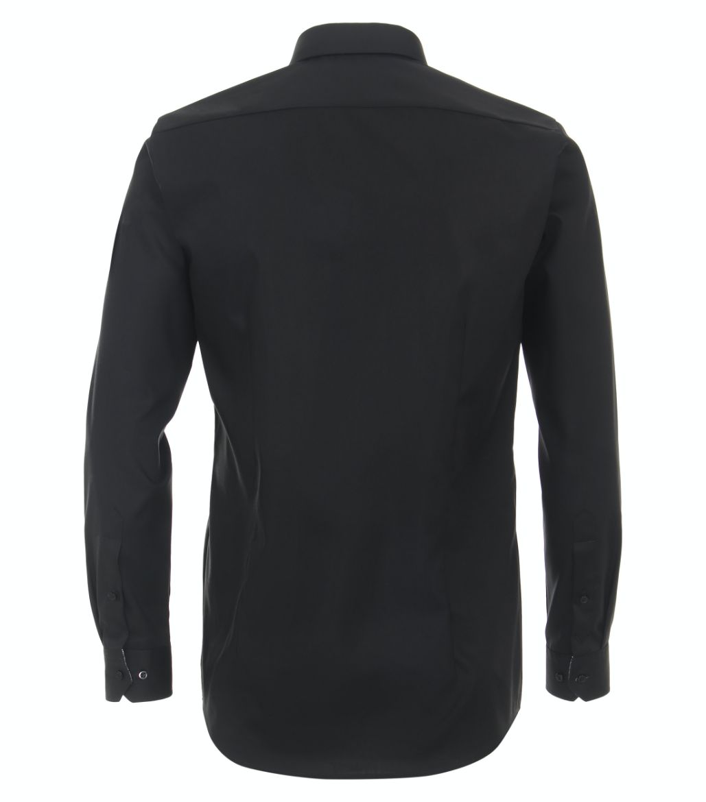 Picture of Body Fit Long Sleeve Shirt 72 cm Sleeve Length, black