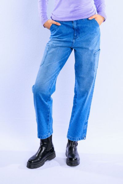 Zeige Details für Tall Mustang Jeans Ava Loose Wide Cargo L34 Inch Bild von Tall Mustang Jeans Ava Loose Wide Cargo L34 Inch