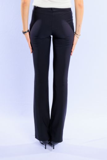 Picture of Tall Janna Kick Pull-on Trousers L38 inch, black
