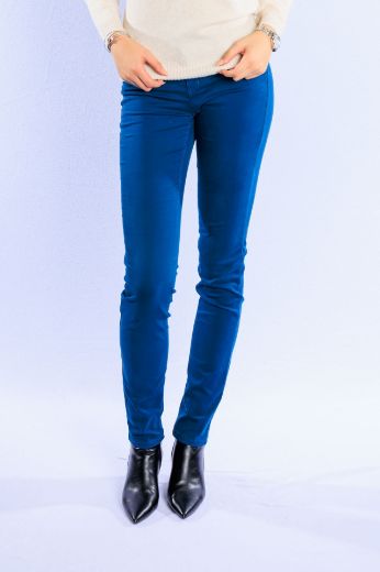 Picture of Tall Jenny Skinny Fit Trousers L38 inch, blue green