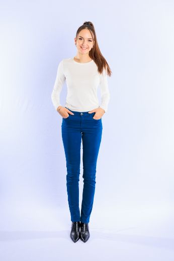Image de Tall Jenny Skinny Fit Pantalon L38 inch, petrol bleu vert