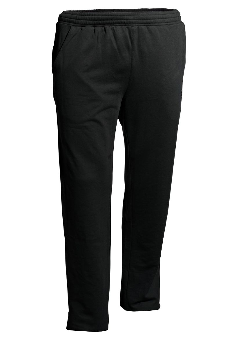 Image de Pantalon de survêtement en coton L40 inches, noir