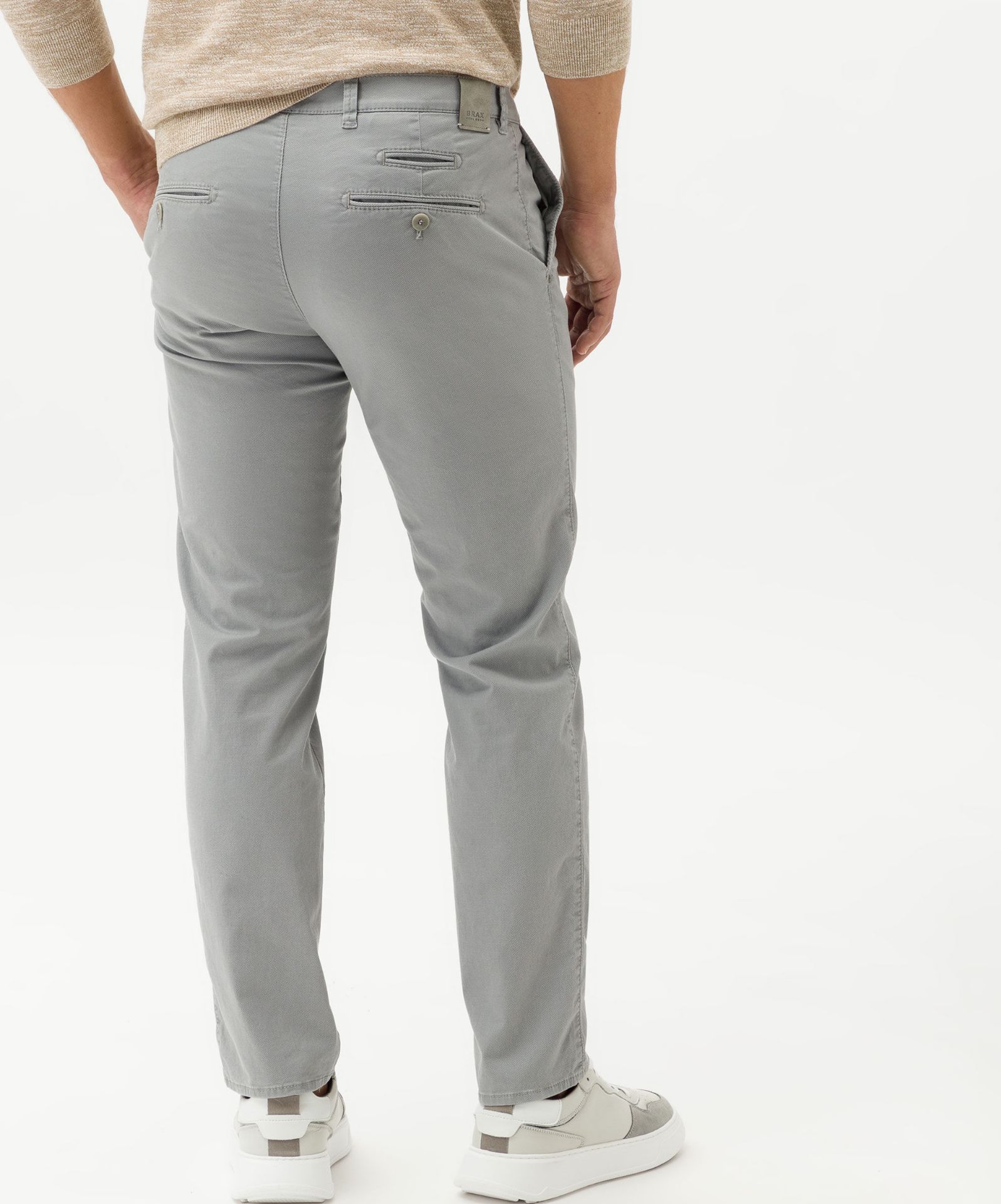 BRAX Heren Style Fabio In Hi-Flex: Superelastische Slim Chino Broek, SEA, 34W / 34L