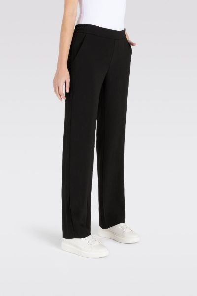 Agrandir l'image de Tall MAC Pantalon Chiara Crêpe Flottante L36 pouces, noir Image de Tall MAC Pantalon Chiara Crêpe Flottante L36 pouces, noir