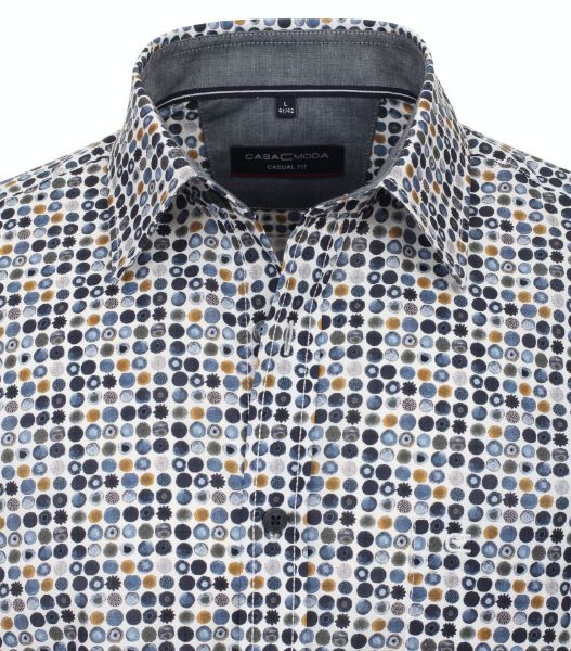 Show details for Tall Men's Shirt Casual Fit 72 cm Sleeves, print blue grey Picture of Tall Men's Shirt Casual Fit 72 cm Sleeves, print blue grey