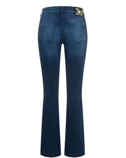 Picture of Tall Dream Wonder Light Denim Bootcut Jeans L34 & L36 Inch, night blue wash