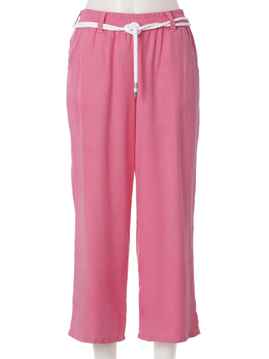Picture of Tall Bahia Wide Slip-on Trousers L38 Inch, pink