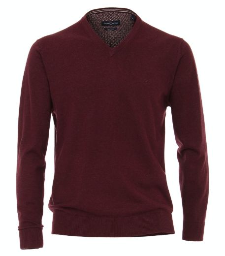 Bild von Tall Herren Strickpullover V-Ausschnitt