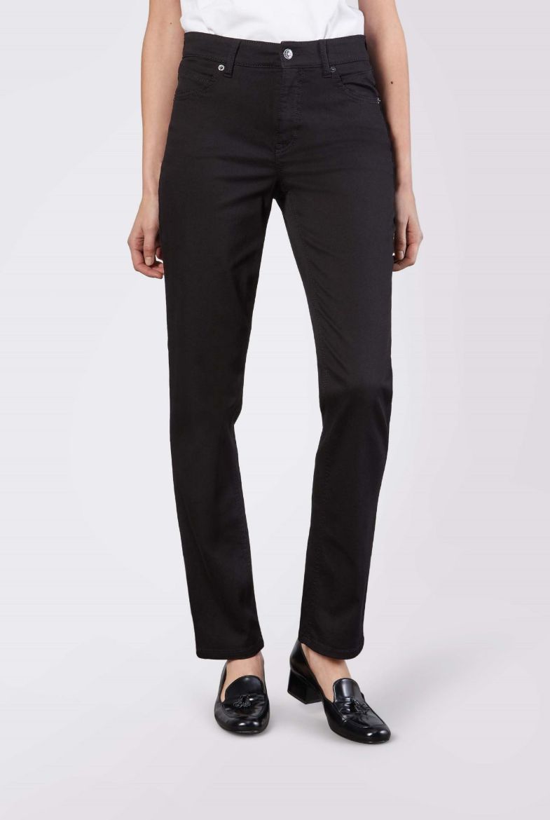 Image de Tall MAC Melanie Jeans Longueur 36, noir