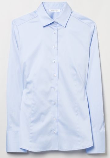 Picture of Eterna slim-fit blouse, light blue