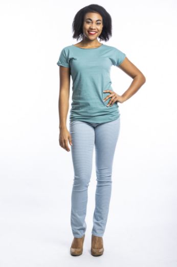 Bild von Tall Wonderjeans Classic L38 Inch, rain drop print