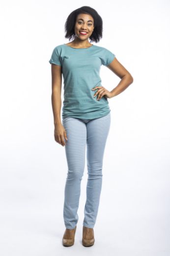 Bild von Tall Wonderjeans Classic L38 Inch, rain drop print