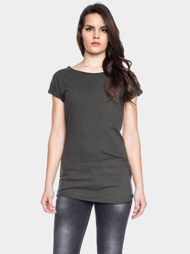 Picture of Organic cotton T-shirt anju, anthracite