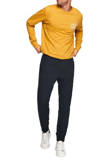 Picture of s.Oliver Tall Jogg cargo trousers, dark blue